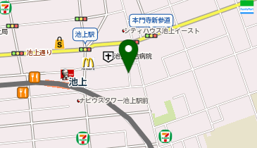K1-182.AXAS池上Sta. (ドコモ・バイクシェア)の地図画像