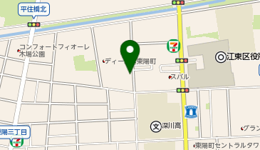 H1-238.パークホームズ東陽町 (ドコモ・バイクシェア)の地図画像