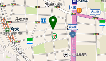 E-56.エステムコート難波サウスプレイス5エレージュ (ドコモ・バイクシェア)の地図画像