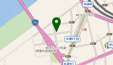 A-83.エステムコート新梅田 (ドコモ・バイクシェア)の地図画像