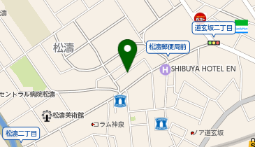 M3-25.VORT渋谷松濤residence (ドコモ・バイクシェア)の地図画像