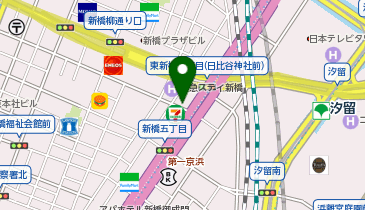 C1-89.VORT 新橋3 (ドコモ・バイクシェア)の地図画像