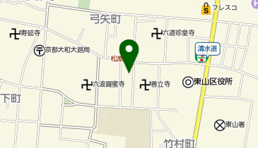 KT399-東山轆轤町 (bikeshareポート)の地図画像