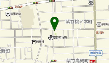 KT401-むらさきプラザ (bikeshareポート)の地図画像