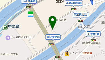 A-84.大阪市立科学館 (ドコモ・バイクシェア)の地図画像