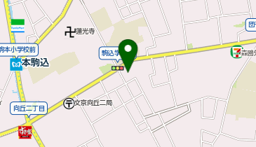 E5-33.AXAS文京千駄木1 (ドコモ・バイクシェア)の地図画像