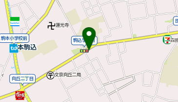 E5-34.AXAS文京千駄木2 (ドコモ・バイクシェア)の地図画像