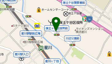 H-023.保土ケ谷区役所 (ドコモ・バイクシェア)の地図画像