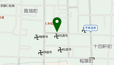 KT407-本昌寺 (bikeshareポート)の地図画像