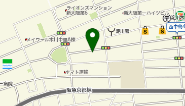 K-30.エステムコート新大阪13ニスタ (ドコモ・バイクシェア)の地図画像