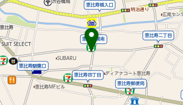 M3-26.VORT恵比寿3 (ドコモ・バイクシェア)の地図画像