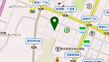 C1-90.BIZCORE西新橋 (ドコモ・バイクシェア)の地図画像