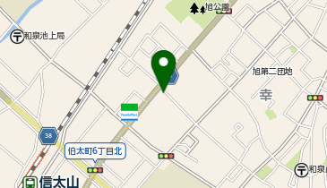 和泉市立北部総合福祉会館 (bikeshareポート)の地図画像