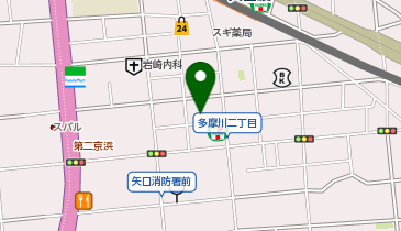 K1-185.ガリシア矢口渡 (ドコモ・バイクシェア)の地図画像