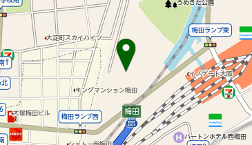 A-87.グラングリーン大阪 南館 (ドコモ・バイクシェア)の地図画像