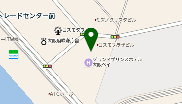 T-14.グランドプリンスホテル大阪ベイ (ドコモ・バイクシェア)の地図画像
