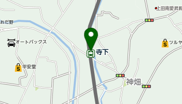 U-16.寺下駅 (上田市千曲市広域シェアサイクル)の地図画像