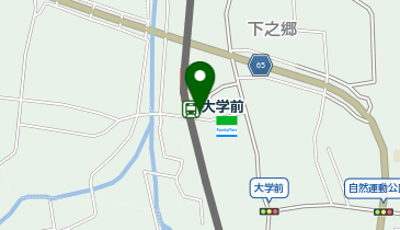 U-18.大学前駅 (上田市千曲市広域シェアサイクル)の地図画像