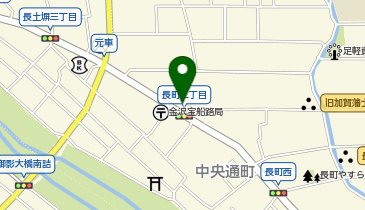 83.長町二丁目緑地 (金沢まちのり)の地図画像
