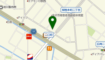 88.駅西本町・福井銀行金沢支店 (金沢まちのり)の地図画像