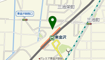 94.東金沢駅西口 (金沢まちのり)の地図画像