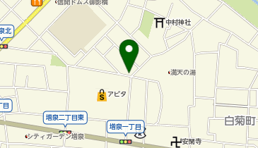 102.中村町・満天の湯金沢店 (金沢まちのり)の地図画像