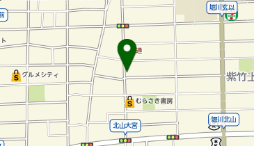 KT416-シエルコート紫竹 (bikeshareポート)の地図画像