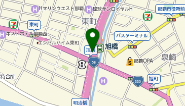 T-18.旭橋駅(1)(国道58号) (ドコモ・バイクシェア)の地図画像