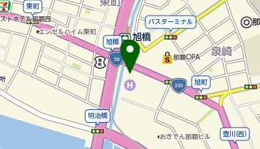 T-19.旭橋駅(2)(久茂地川) (ドコモ・バイクシェア)の地図画像