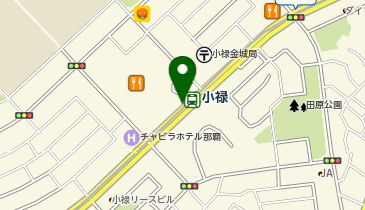 T-23.小禄駅 (ドコモ・バイクシェア)の地図画像