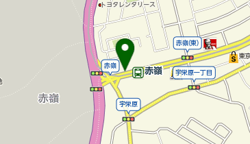 T-24.赤嶺駅(1)(北口) (ドコモ・バイクシェア)の地図画像