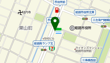 44.ドコモショップ姫路市役所前店 (bikeshareポート)の地図画像