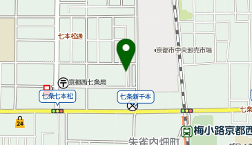 KT419-ナビパーク朱雀宝蔵町第2 (bikeshareポート)の地図画像