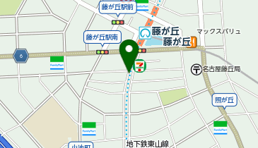 577.名鉄協商パーキング藤が丘駅南第4 (カリテコバイク)の地図画像