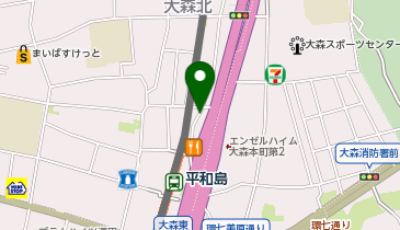 K1-192.プレールアイディ大森2 (ドコモ・バイクシェア)の地図画像