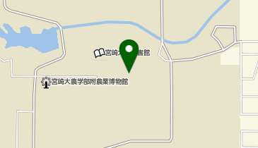 宮崎大学木花キャンパス 工学部北側駐輪ポート (bikeshareポート)の地図画像