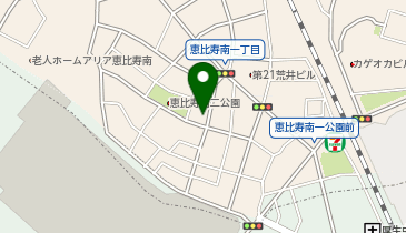 M3-27.VORT恵比寿Dual's (ドコモ・バイクシェア)の地図画像