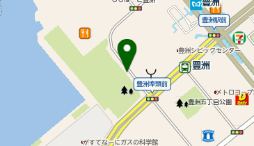 H1-243.豊洲公園 (ドコモ・バイクシェア)の地図画像