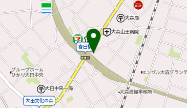 K1-194.ウィスティリア大森山王 (ドコモ・バイクシェア)の地図画像