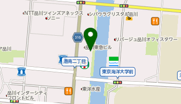 C5-60.品川東急ビル (ドコモ・バイクシェア)の地図画像