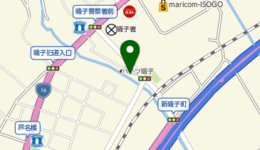 【IS008】磯子2丁目(ハイツ磯子付近) (ドコモ・バイクシェア)の地図画像