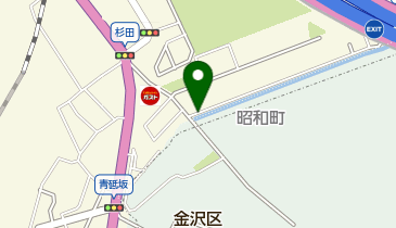 【IS009】杉田ふれあい散歩道 (ドコモ・バイクシェア)の地図画像