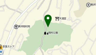 【IS010】岡村公園 (ドコモ・バイクシェア)の地図画像