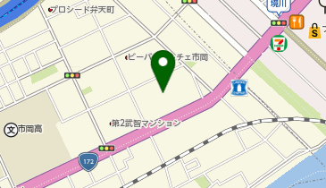 O-24.エステムコート難波WEST-SIDE5アジュール (ドコモ・バイクシェア)の地図画像