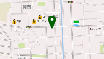 N-29.巽南1丁目 GRAN17前 サイクルポート (ドコモ・バイクシェア)の地図画像