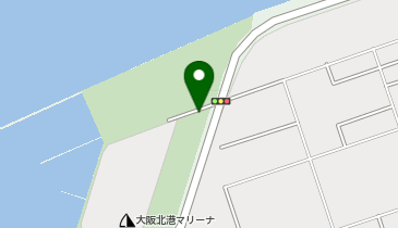 J-27.大阪北港マリーナHULL2 (ドコモ・バイクシェア)の地図画像