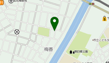 J-28.梅香1-2-12 (ドコモ・バイクシェア)の地図画像