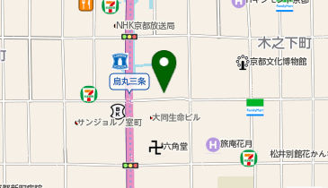 KT446-NTT西日本 京都支店 (bikeshareポート)の地図画像