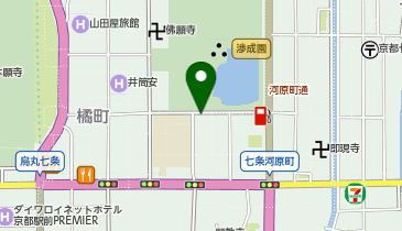 KT448-NTT西日本 七条別館 (bikeshareポート)の地図画像