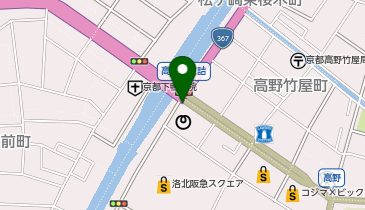 KT449-NTT西日本 賀茂別館 (bikeshareポート)の地図画像